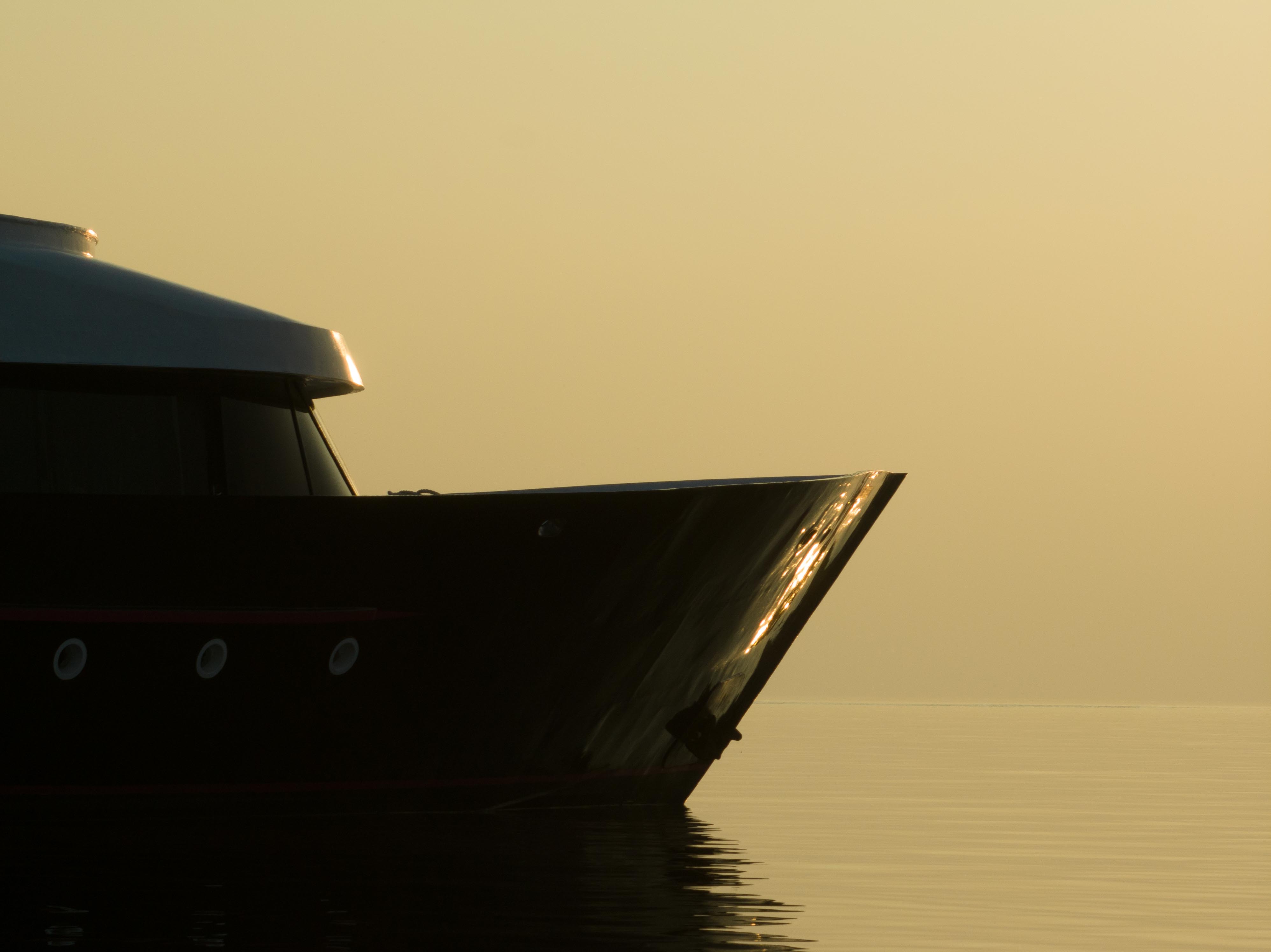 Azalea luxury yacht in a Maldives lagoon